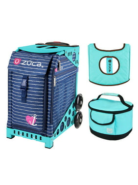 Husky with Husky Lunchbox and Turquoise Seat Cover Turquoise Frame ZUCA Sport Bag
